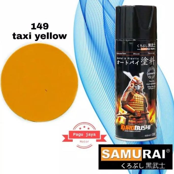 ] samurai paint taxi yellow kuning 149 400ml cat semprot spray