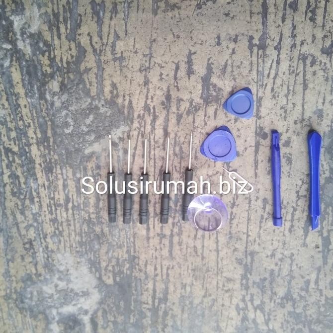 :::::::] OBENG SET CASING HP IPHONE 11IN1 TOOLS OPENING SCREW ALAT PEMBUKA CASI
