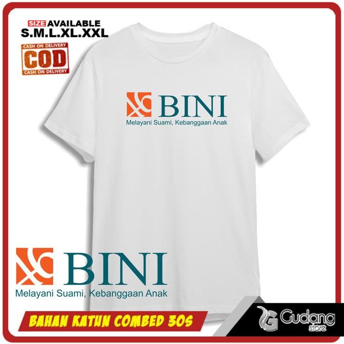 Laris T-Shirt Baju Kaos Plesetan Bini Kaos Pria Wanita Cotton Combed 30S