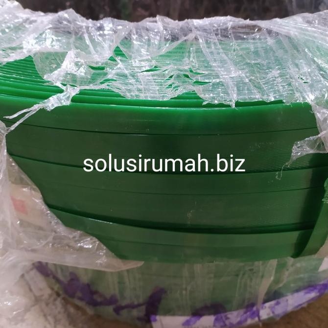 

=====] 1KG TALI PETI STRAPPING KILAP TRANSPARANT HIJAU TEBAL 1MM 1 MM