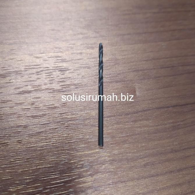 yang dicari@@@@] MATABOR BESI 2MM HITAM POLOS Mata Bor Kayu ukuran 2 mm plat