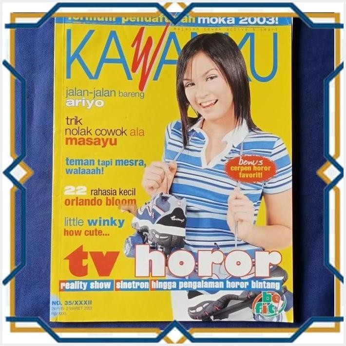 [MJT] MAJALAH KAWANKU ARTIKEL LEONARDO DICAPRIO, NO. 35, 24-02 MARET 2003