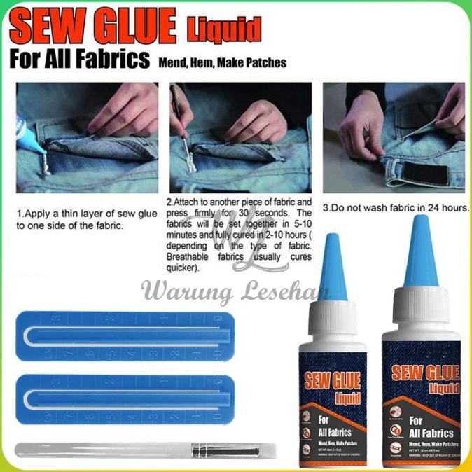 

Promo Sewing Glue Lem Kain Tanpa Jahit Kuat Menempel Permanen COD