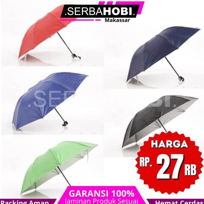 <<<<<] Payung Lipat Polos / Payung Lipat Polos Kualitas Bagus / Payung Lipat Mini