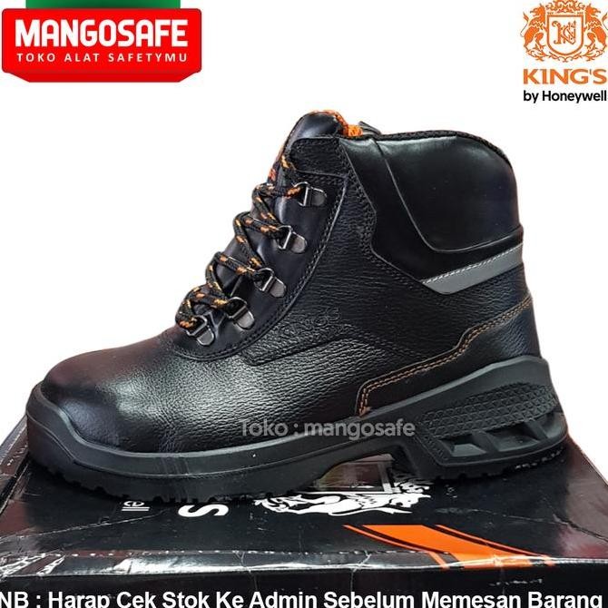Safety Shoes Kings Kwd 301X / Sepatu Proyek Semi Boot Bertali Kwd301X  / Kings By Honeywell Kwd 301 