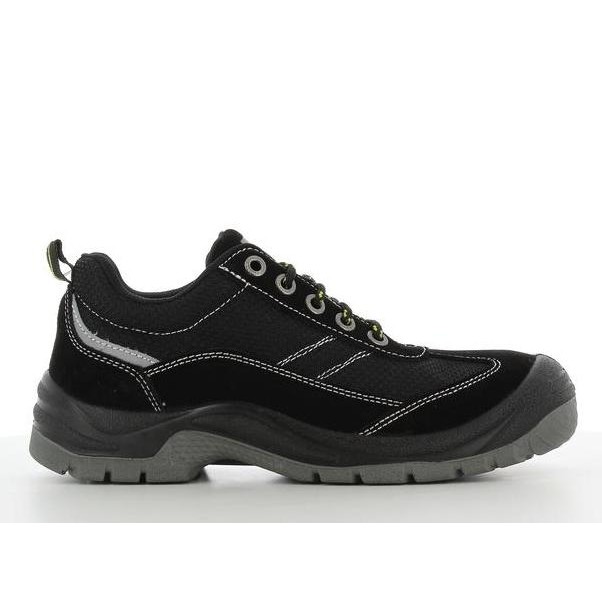 Sepatu Safety Jogger Gobi Black Sepatu Septi Shoes Kerja Proyek Pria Hitam Besi New Stok