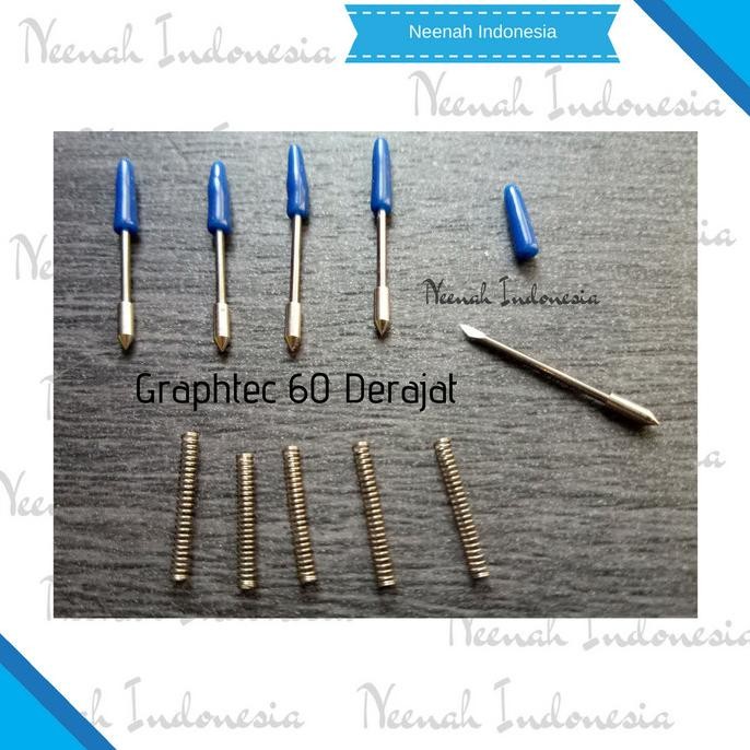 

Baru Pisau Graphtec 60 Derajat/ Mata Pisau Graphtec/ Graphtec Premium