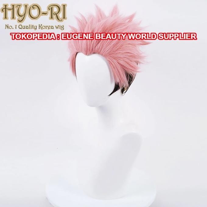 TERLARIS - READY STOK - WIG JUJUTSU KAISEN RYOMEN SUKUNA ITADORI YUJI ITADORI