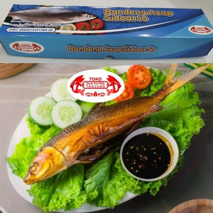 (Good) Ikan Bandeng Asap Duri / Tanpa Duri Siap Saji / Makan Tanjung Sidoarjo