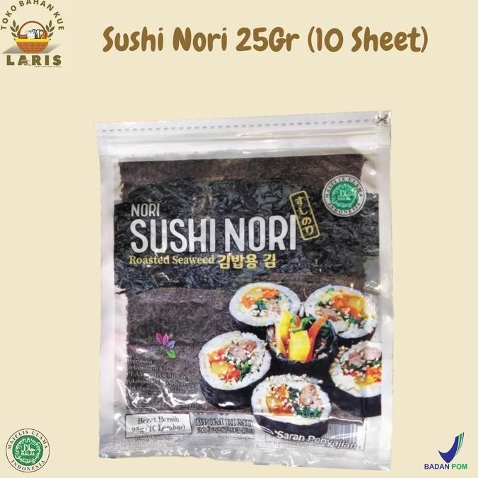 

(Good) Sushi Nori 25Gr (10 Lembar) Rumput Laut