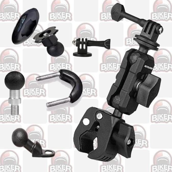 Motowolf Bracket Insta 360 Action Camera Mounting Motor Cam Holder Cam Holder Motor - Action Camera 