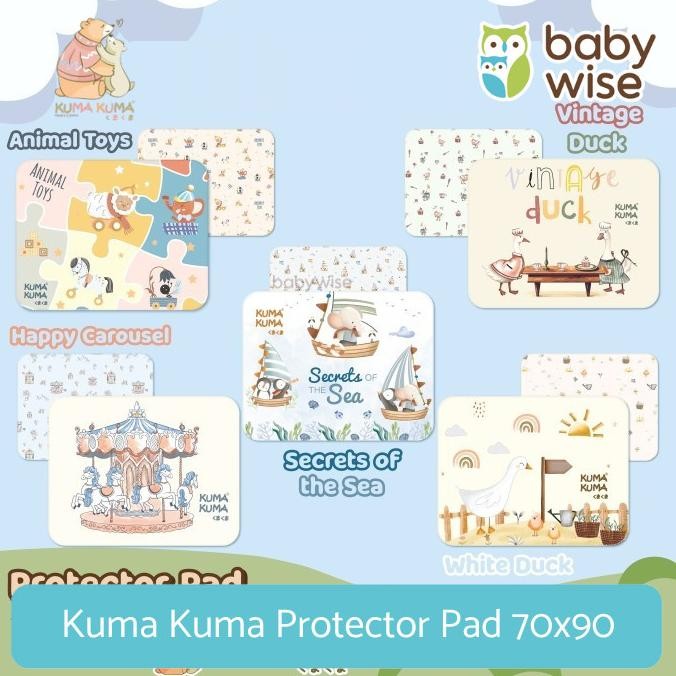 Kuma Kuma Protector Pad - Perlak Bayi Waterproof