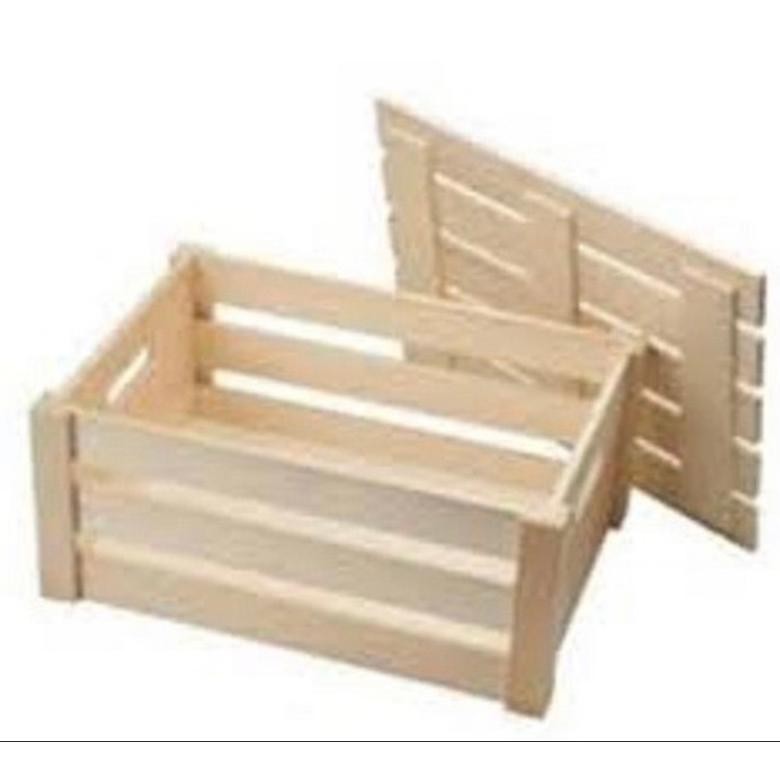 

Promo Peti Kayu Packing Pengaman Tambahan Untuk Barang Ukuran Sedang