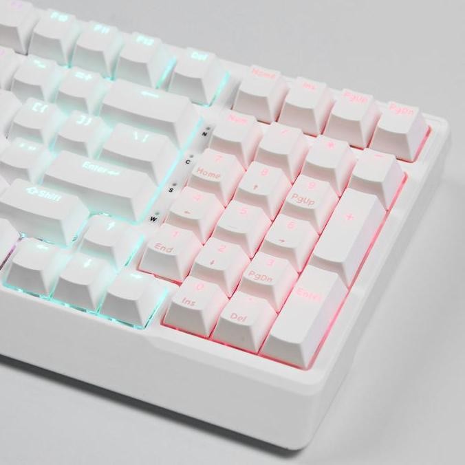 ZIFRIEND H99K MECHANICAL KEYBOARD RGB BACKLIT WIRED RED BROWN SWITCH GAMING KEYBOARD 1904T