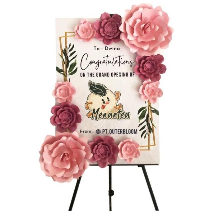 

Papan Bunga Kertas - Odette Paper Flower Board Terlaris