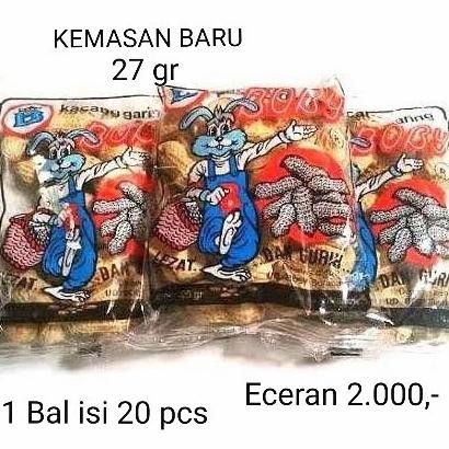 

(Good) Kacang Kulit Garing BOBY 10 gr per pak ( isi 20 pcs )