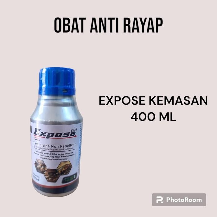 anti rayap expose 55 sc kemasan 400 ml untuk basmi rayap tanah & kayu
