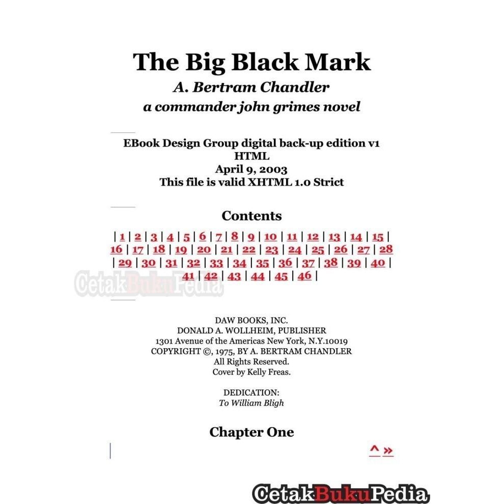 

Worldbook Bertram Chandler Big Black Mark Softcover