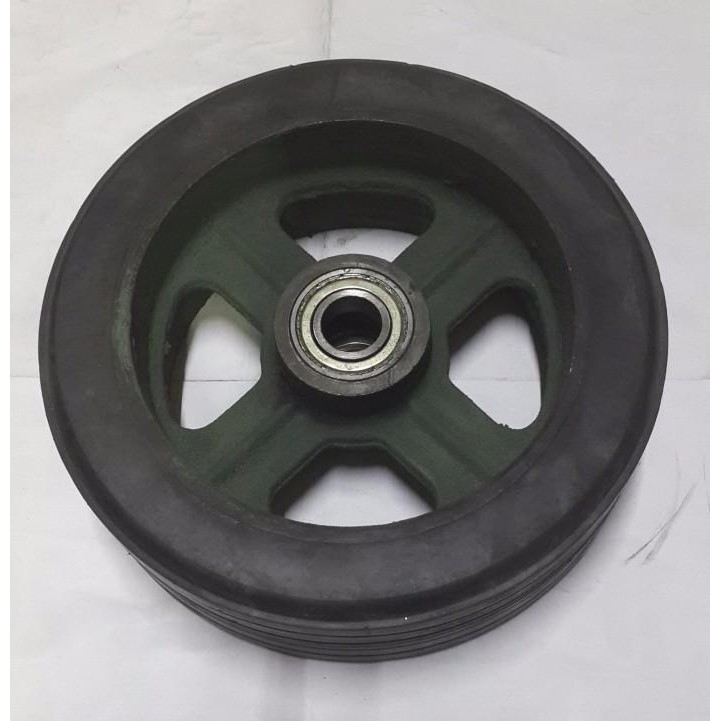 Trolley Wheel / Roda Lori 10 " Jari2 Besi (Tebal)