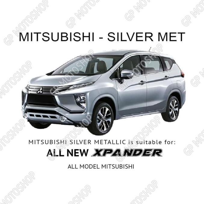 MITSUBISHI SILVER METALLIC CAT OLES PENGHILANG BARET MOBIL SILVER MET