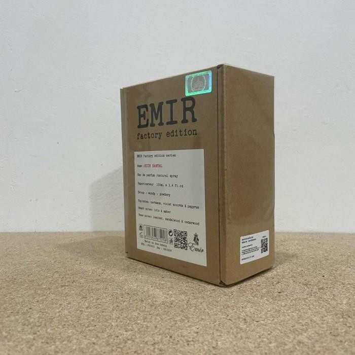 Parfum Paris Corner Emir Rich Santal Edp 100Ml For Unisex Original Dan Terpercaya