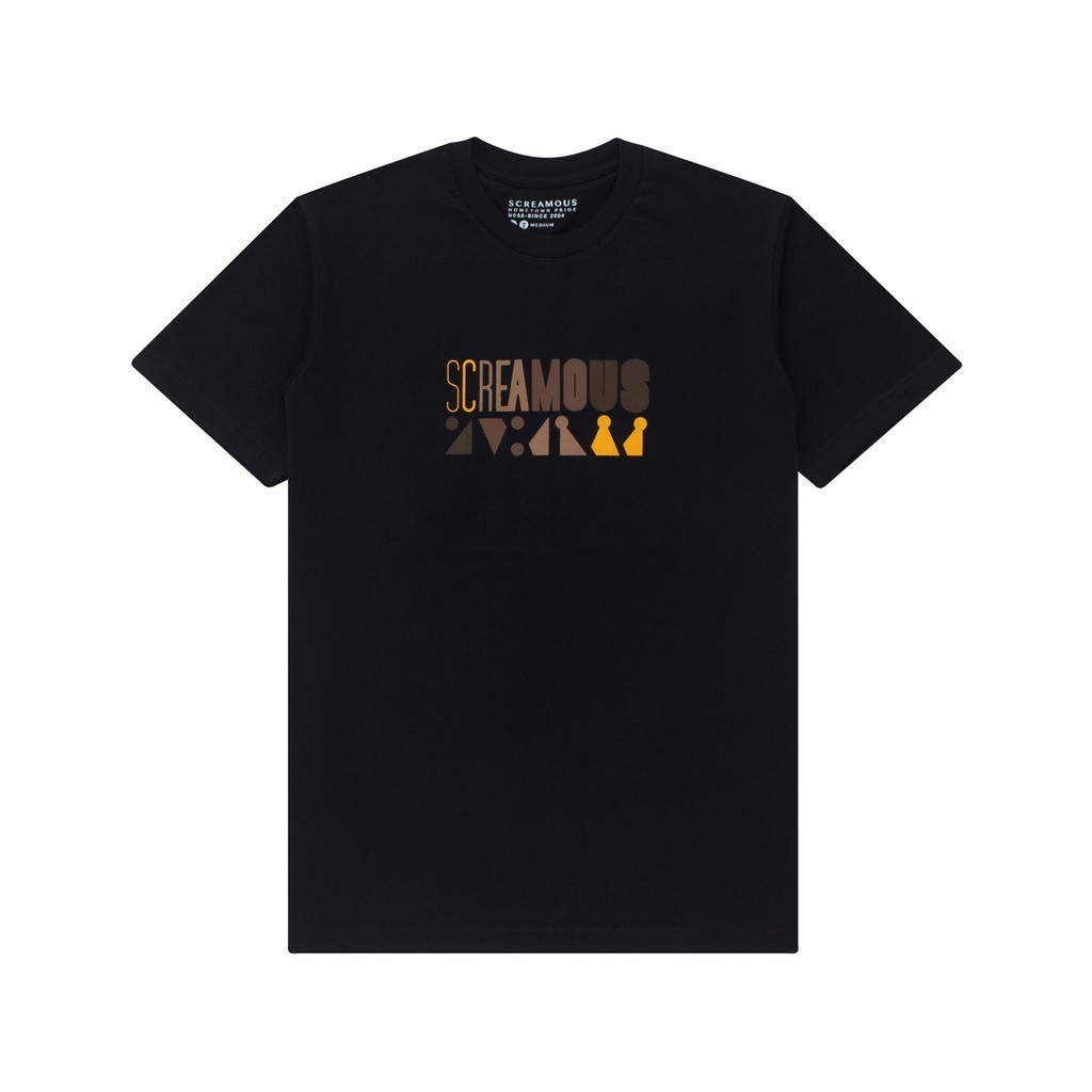 【ORI】 Screamous T-Shirt SCREAMOUS METAMORF BLACK