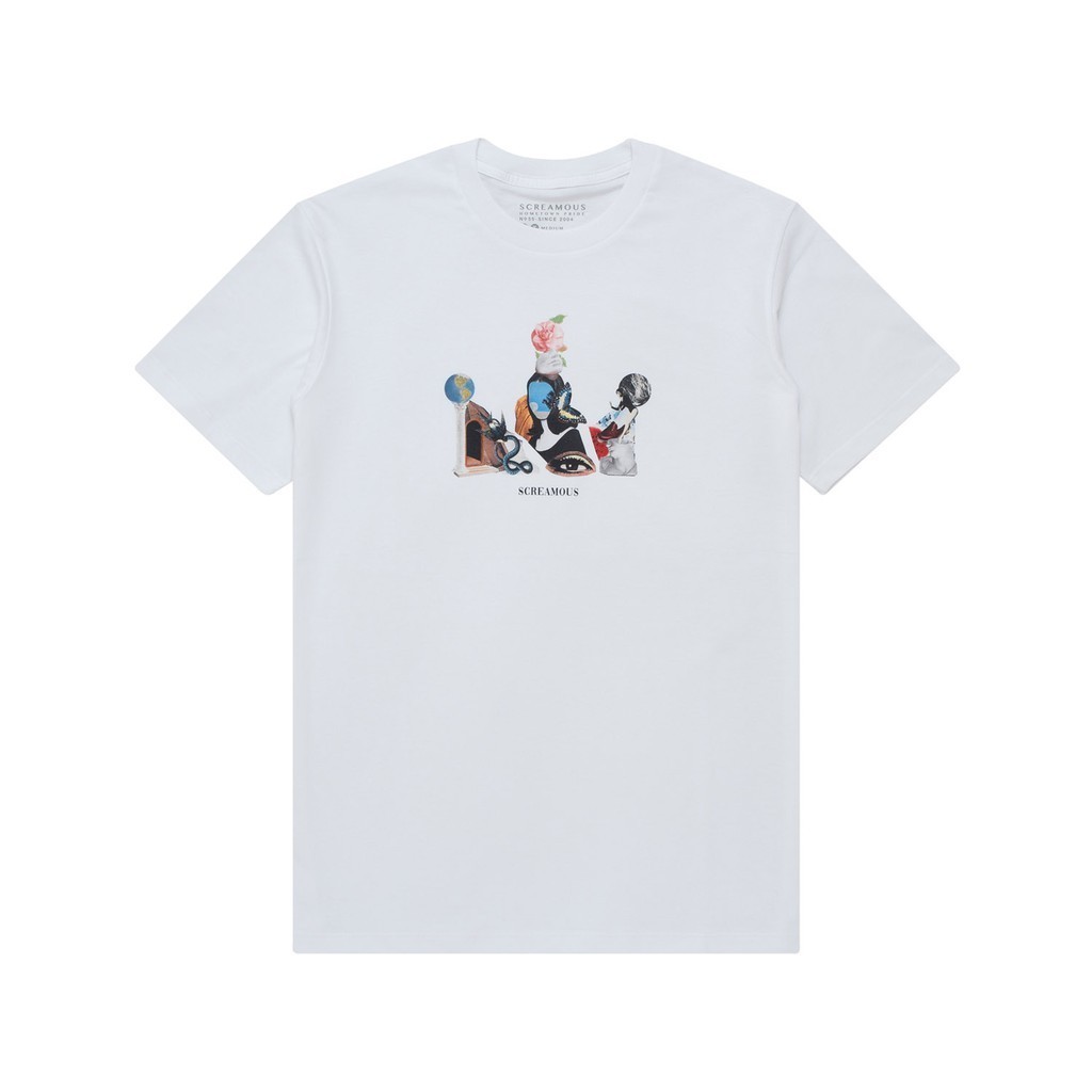 【ORI】 Screamous T-Shirt SCREAMOUS OBJECT WHITE