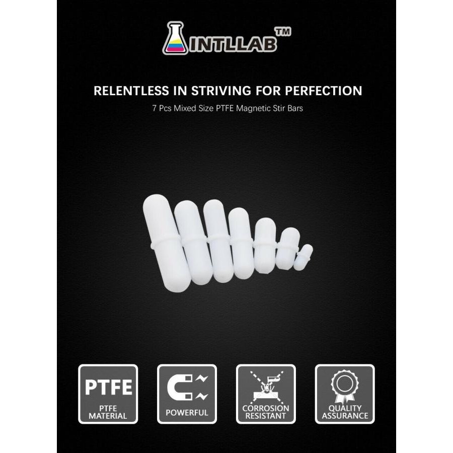

STIR BARS 7PCS MAGNETIC STIRRER MIXER BAR INTLLAB MAGNET STIRER TYPE B