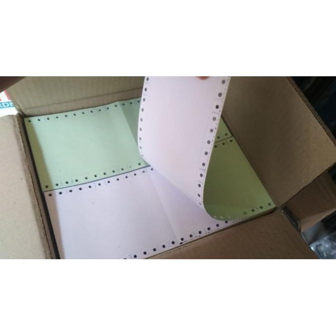 

BEBAS ONGKIR - paper print kertas continuous form 9.5 x 11/2 4 ply DPH Bagi 4
