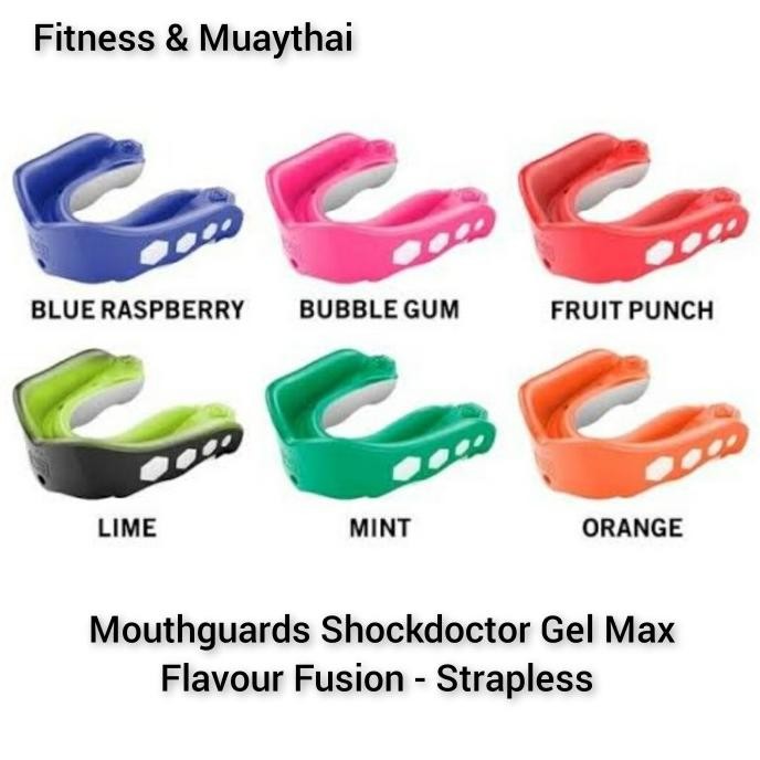Mouthguard Shockdoctor,Pelindung Gigi Tinju Muaythai,Gum Shield. Co