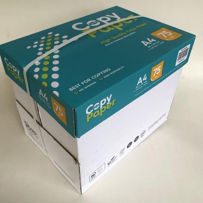 

NEW kertas HVS A4 75gr Copy Paper (1 box)