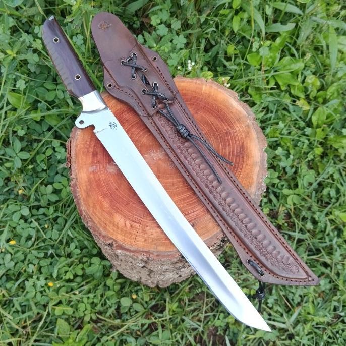 Tanto Sakimaru Sujihiki Spring Steel Chef Jepang Fileting Profesional Co