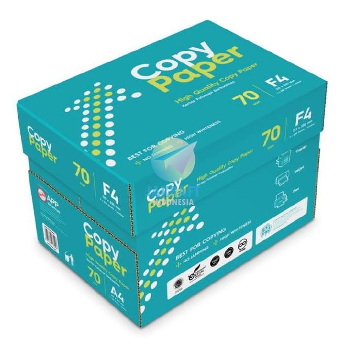

TERMURAH - (2500 Lembar) Kertas HVS F4 Folio 75 (70) Gsm Gram COPY PAPER Copier dari Sinar Dunia Seperti PaperOne | DUS