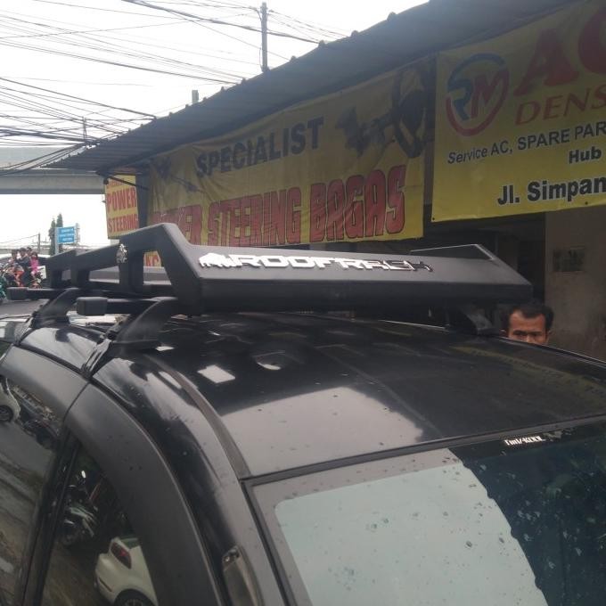 Roof Rack bagasi atas mobil model roofrack+cross bar murah