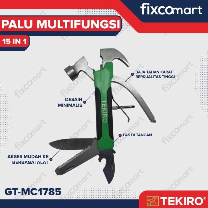 Promo Tekiro Palu Multifungsi 15 In 1