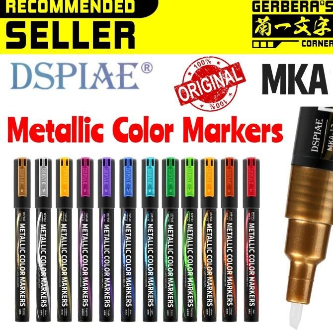 

Promo DSPIAE MKA Metallic Color Markers Marker Gundam Model Kit COD