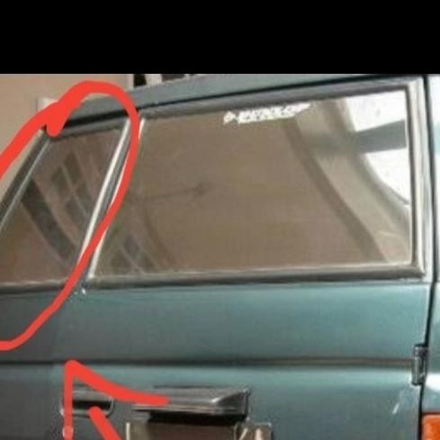 kaca bagasi kiri kecil ori panther kotak 90-00