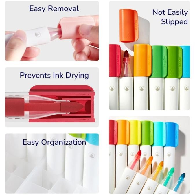 

MIDEER WASHABLE MARKER SPIDOL 12 24 36 48 WARNA COLOR COLORS NONTOXIC