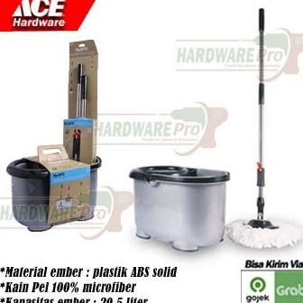 Sale Alat Pel Lantai Super Mop Spin Mop Set Twister Mop Tatay Ace Hardware