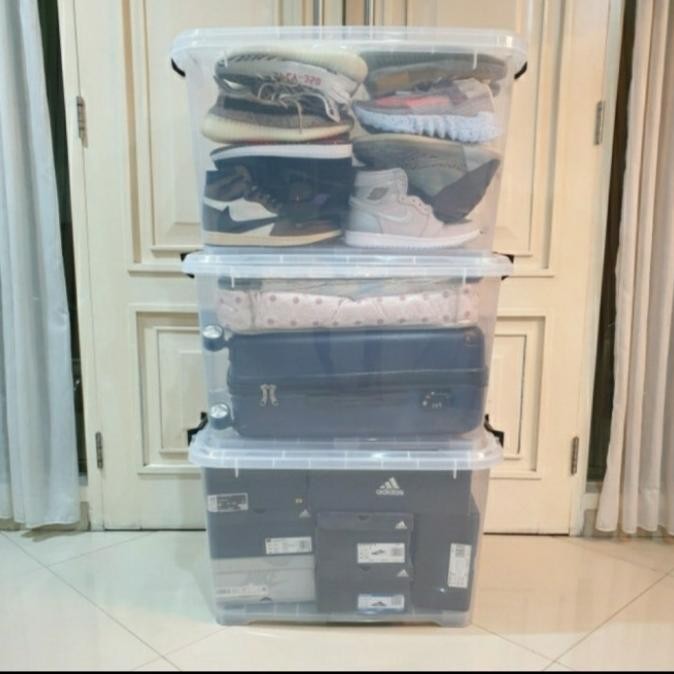 (Good) box container bening/ box kontainer transparan/ box plastik serbaguna