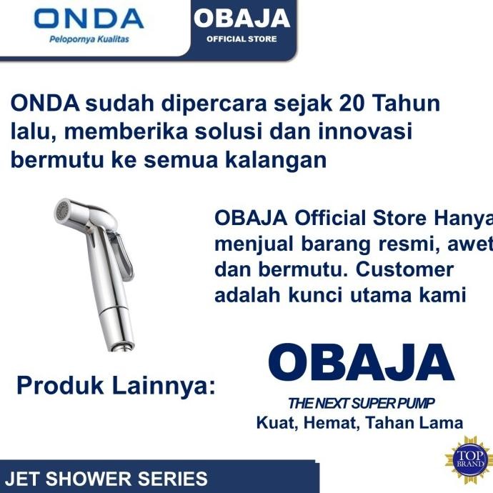 JET SHOWER S 88 CCS ONDA/JET SHOWER/ SHOWER CEBOK PUTIH ONDA S 88 CCS