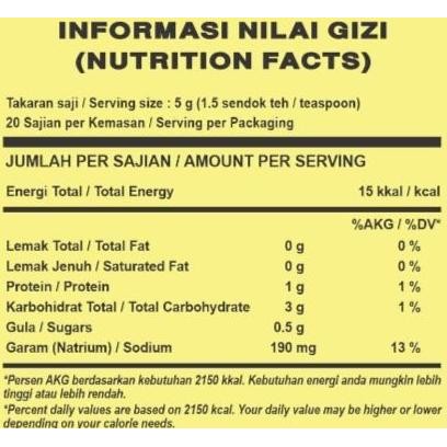 

Dospices Healthy Dry Rub Bumbu marinasi rendah kalori [Ayam Bawang Seasoning] 100gram Bumbu Rempah-Rempah H24S