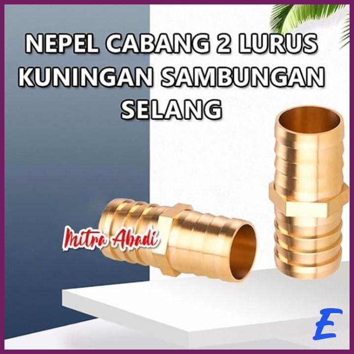 | MTA | NEPEL CABANG 2 LURUS KUNINGAN SAMBUNGAN SELANG AIR GAS KOMPRESOR