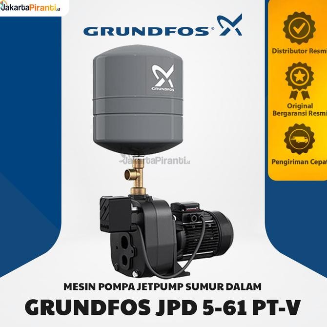 Mesin Pompa Air Jetpump Grundfos Jpd 5-61 Pt - Grundfos Jd Basic 5