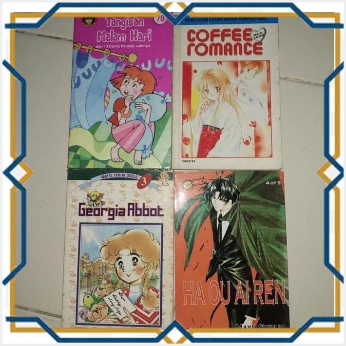

[PRA] HA OU AI REN - COFFEE ROMANCE - GEORGIA ABBOT - SET KOMIK WANITA