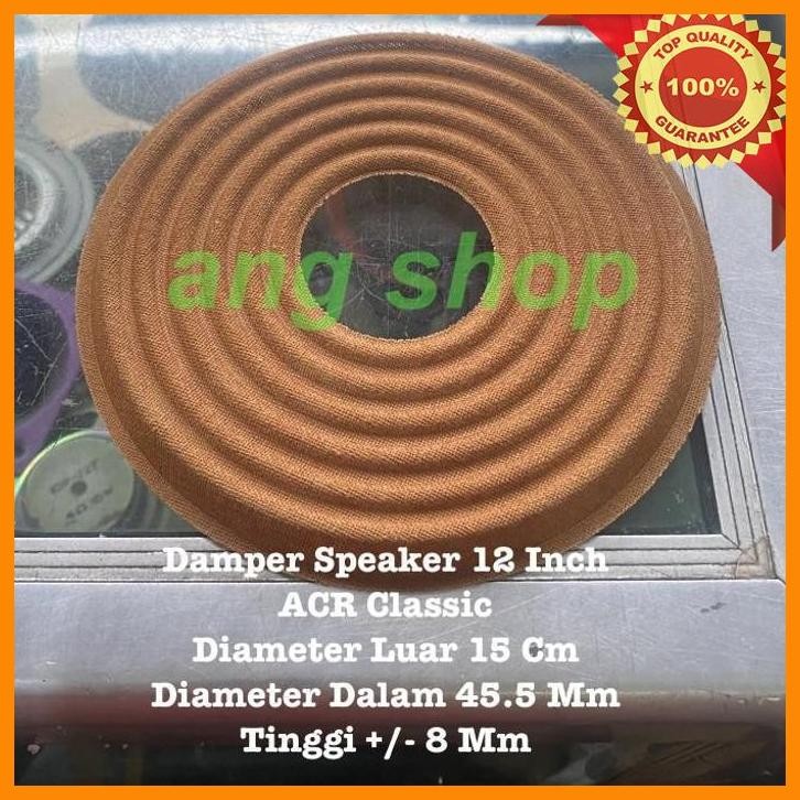 [ANG] DAMPER SPEAKER 12 INCH ACR 1240 CLASSIC DEMPER SPIDER 15CM TINGGI