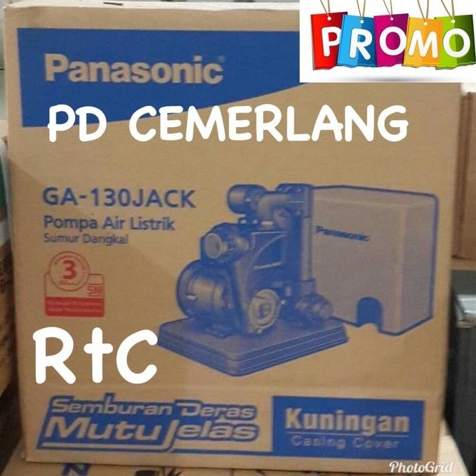 Pompa air panasonic ga 130 jack 125 watt otomatis