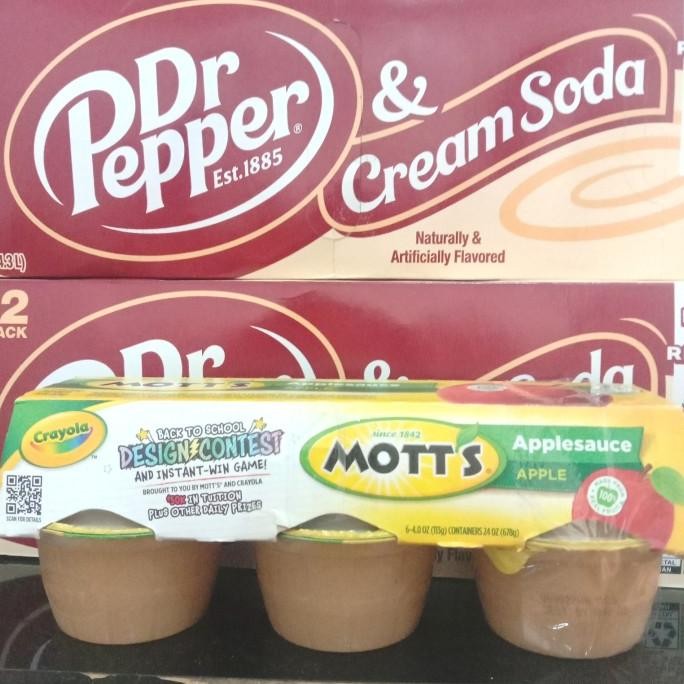 

Apple sauce Motts isi 6 pack/saus apel murah
