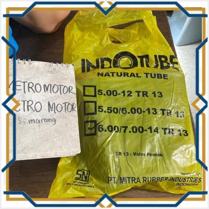 [MMG] BAN DALAM MOBIL 6.00 7.00 - 14 BAN DALAM RING 14 600-14 700-14 INDOTUBE