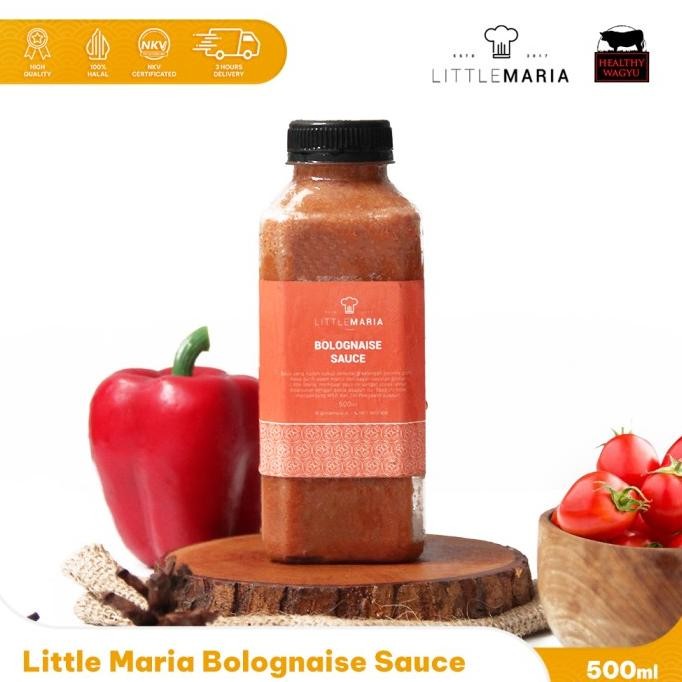 

Little Maria Bolognese Sauce Saus Pasta Bolognaise 500gr murah